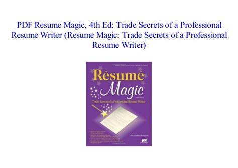 Magical Resumes